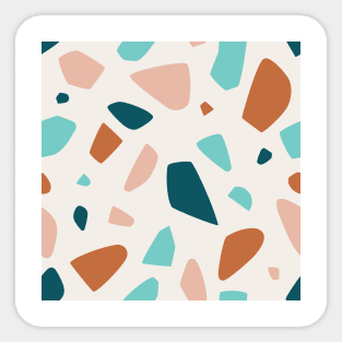 Terrazzo Abstract Pattern Sticker